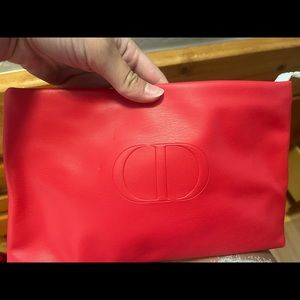 Christian Dior makeup bag